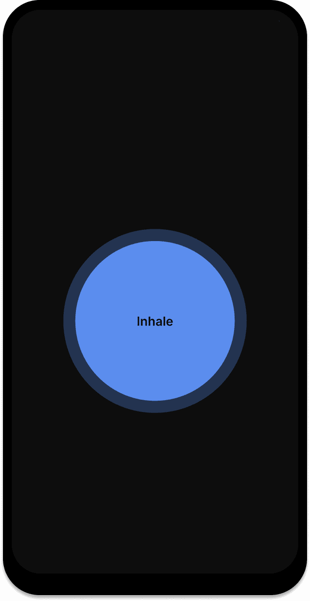 Inhale breathing exercise
